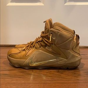 Nike Lebron XII 12 Wheat EXT QS
